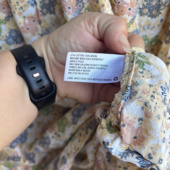 Universal Thread Multicolor Floral   Cottage core mini Dress - Picture 5 of 7